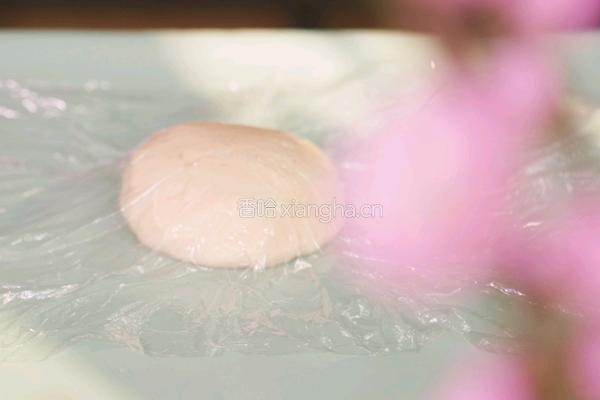 桃花酥‖ 桃花都开了 怎能不尝一口粉嫩春光的做法图解2