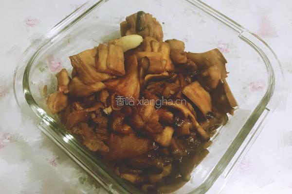 杏鲍菇炒鸡肉