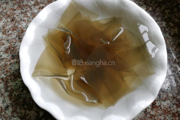 凉拌苕皮的做法图解1