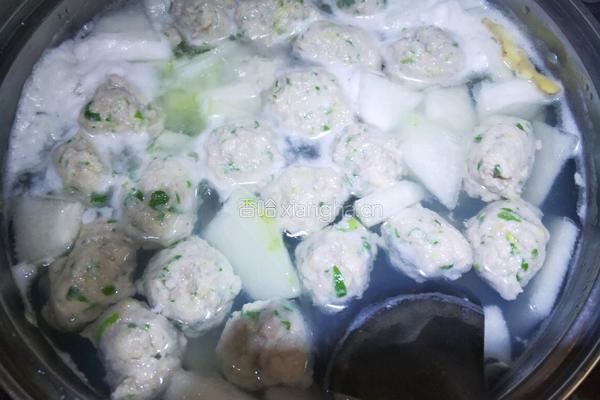 冬瓜丸子汤的做法图解10