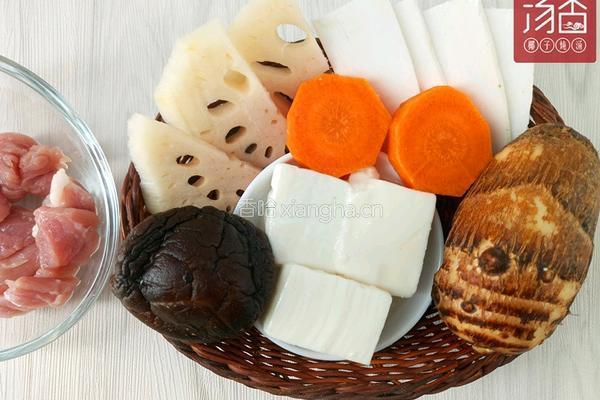 备孕汤谱 什锦汤7种食材营养均衡的做法图解1