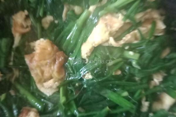 韭菜炒鸡蛋的做法图解6