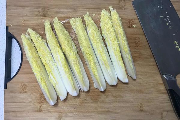 蒜蓉粉丝娃娃菜的做法图解2