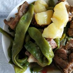 排骨炖豆角土豆的做法[图]