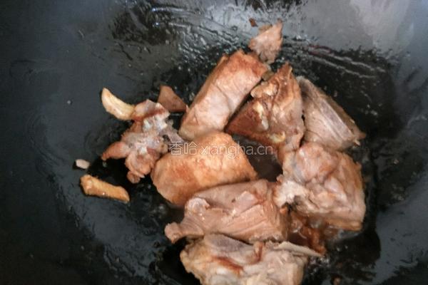 排骨炖豆角土豆的做法图解5