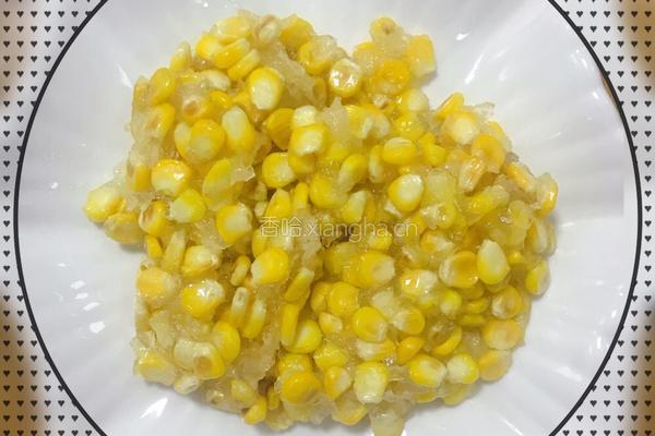水晶玉米烙