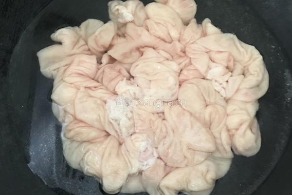 网红菜李子猪大肠的做法图解2