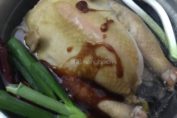 卤鸡的做法图解7