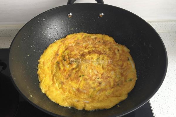 银鱼鸡蛋饼的做法图解5