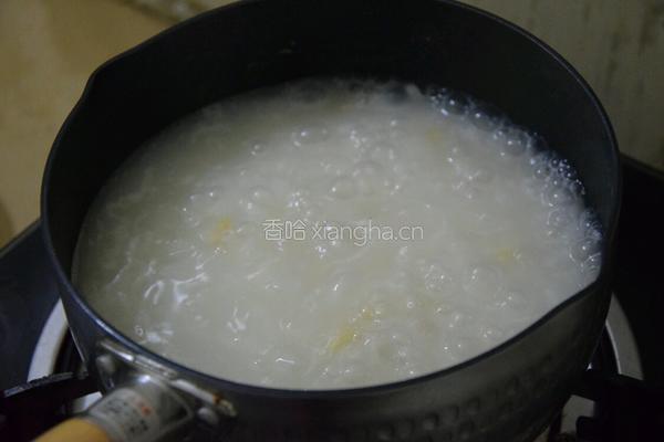 海米粥的做法图解3