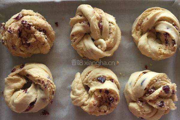 椰蓉蔓越莓面包（手揉面）的做法图解10
