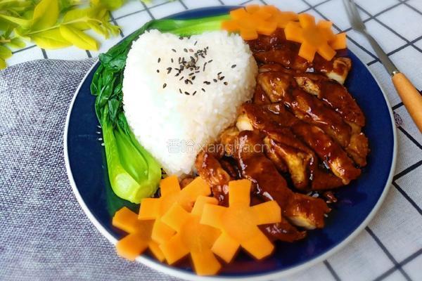 照烧鸡腿饭的做法图解7
