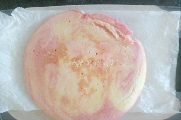 粉色蛋糕卷(平底锅版)(12个月以上的宝宝)的做法图解13