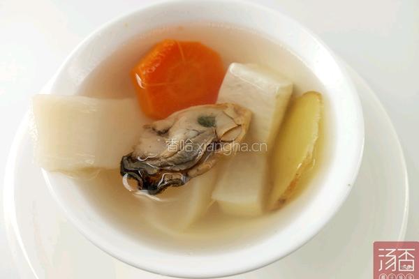 补钙食谱 三白牡蛎汤促进骨骼生长防止骨质疏松的做法图解7
