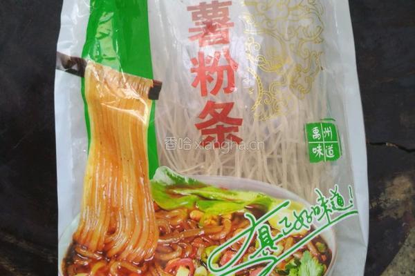 蚂蚁上树的做法图解1