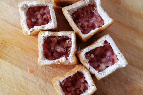 蔬菜豆腐盅的做法图解4