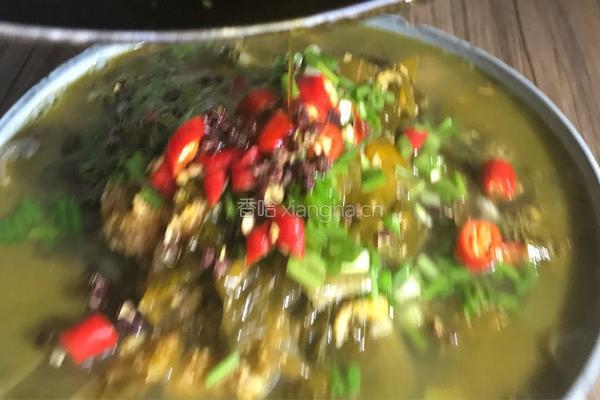 鱼籽酸菜汤的做法图解14