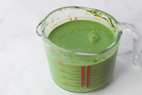 抹茶牛奶的做法图解9