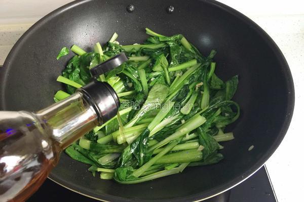 清炒油菜的做法图解6