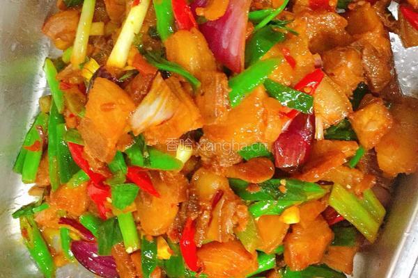 农家小炒肉的做法图解10