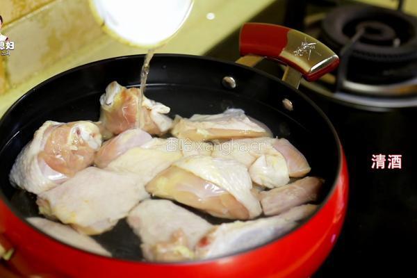 韩式辣白菜炖鸡肉块的做法图解6