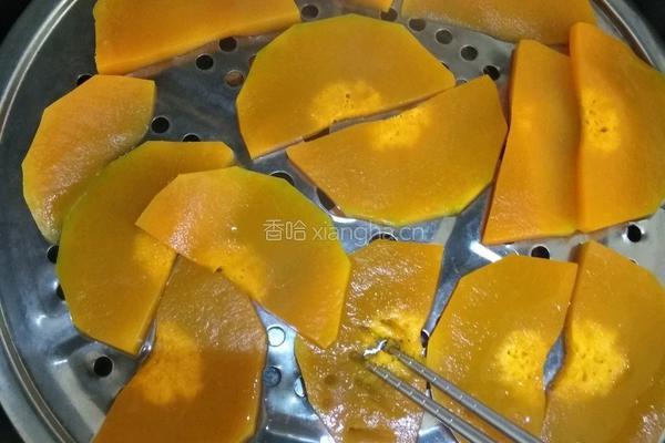 牛奶南瓜芋圆的做法图解5