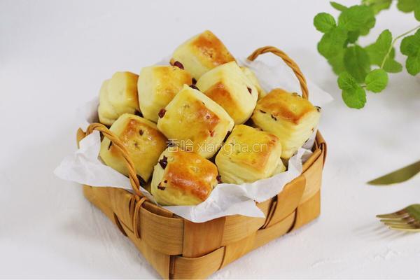 蔓越莓炼乳面包块的做法图解19