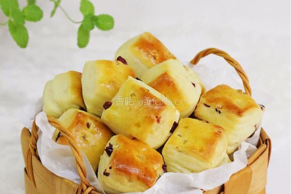 蔓越莓炼乳面包块的做法图解21