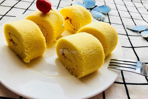 原味蛋糕卷的做法图解11
