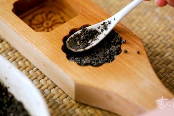 芝麻糕‖ 以黑养白的清甜小墨糕的做法图解6