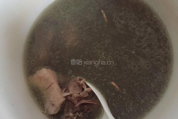 榴莲炖鸭汤的做法图解4