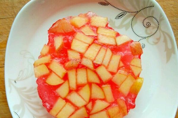 蜜桃水晶果冻的做法图解5