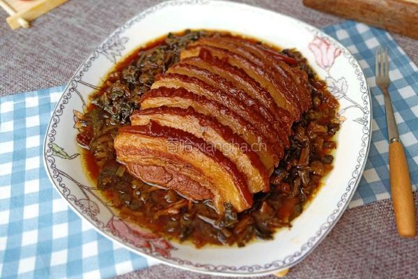 梅干菜扣肉的做法图解11