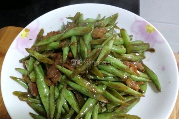 真味四季豆的做法图解4