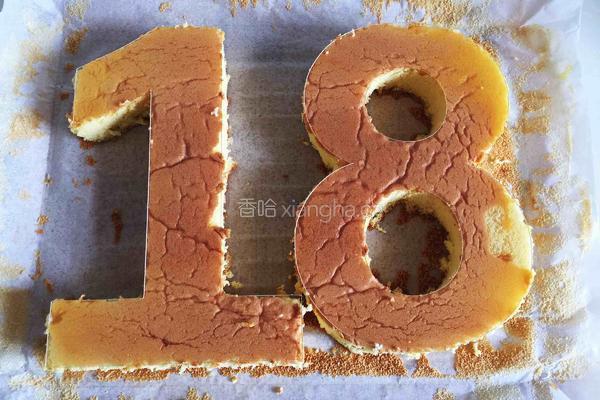 数字蛋糕的做法图解17