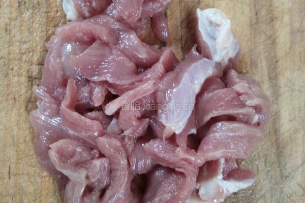 雪菜肉丝面的做法图解2