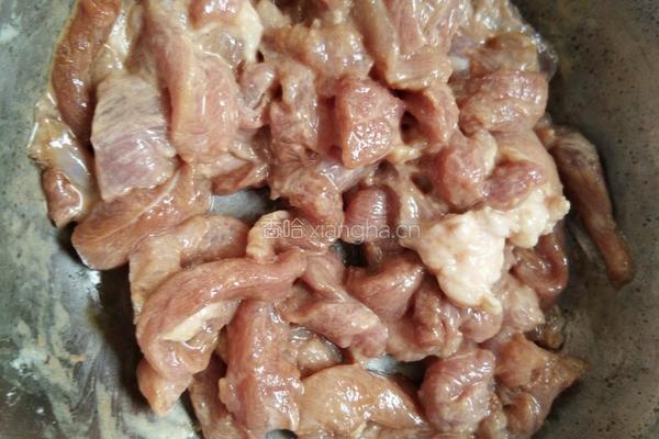 雪菜肉丝面的做法图解3