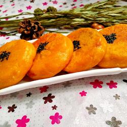 南瓜豆沙饼的做法[图]