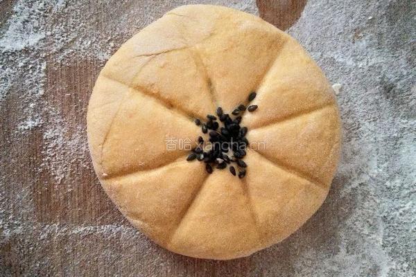 南瓜豆沙饼的做法图解8