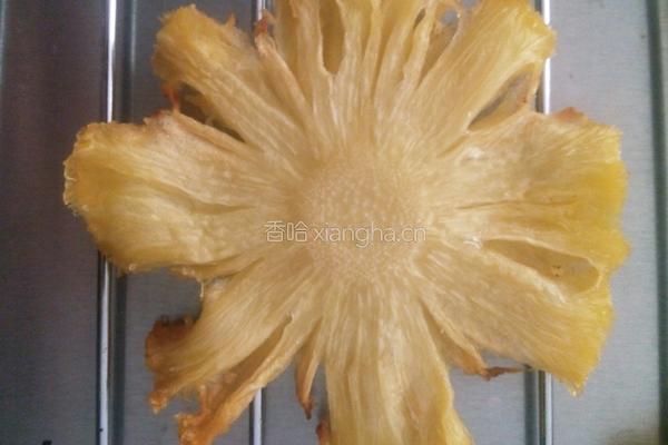 自制菠萝干的做法图解1