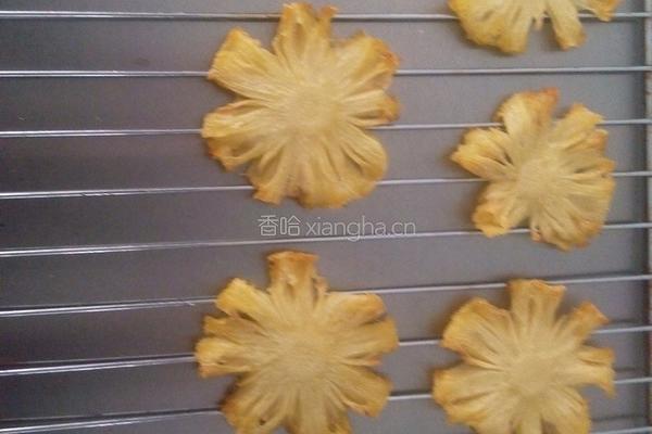 自制菠萝干的做法图解4