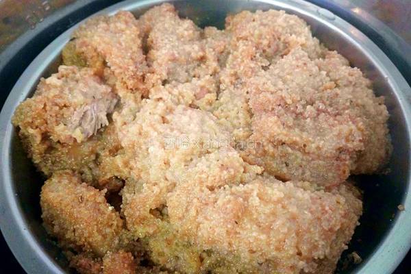 粉蒸肉的做法图解9