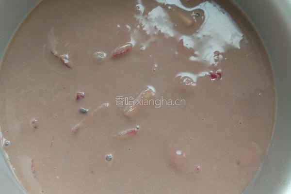 草莓可可酸奶慕斯的做法图解3