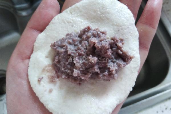 双豆沙糯米饼的做法图解6