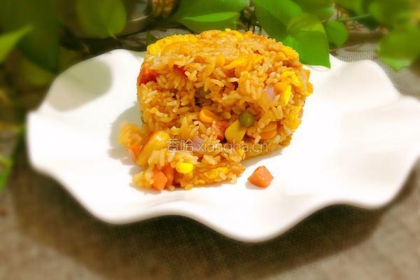 腰果蛋炒饭的做法图解13