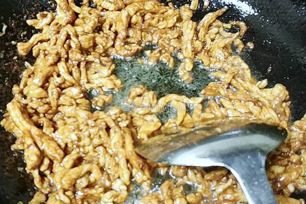 青椒肉丝的做法图解7