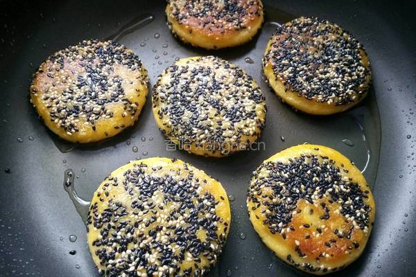 红薯豆沙饼的做法图解20