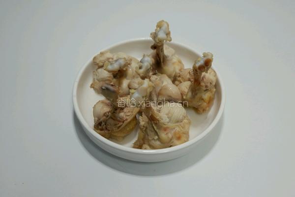 黄豆焖鸡锤的做法图解4