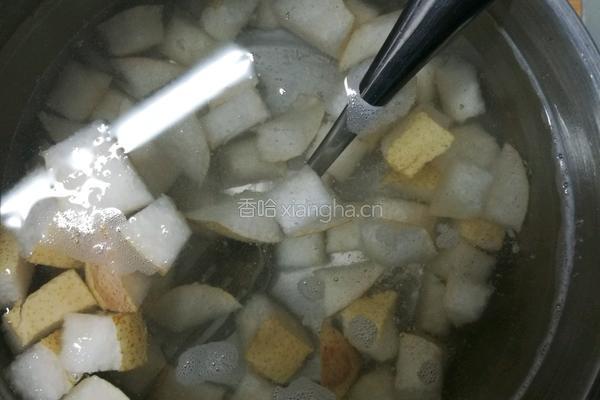 菊漫香梨（花果茶）的做法图解1