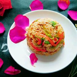 双椒肉丝炒饭的做法[图]